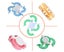 4 Sizes Knitting Loom Wool Tools Ball Weaver Needle Pompom Maker Pompom Maker Carousel 6