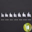 100pcs Special Grafting Clips, Tomato Seedling Grafting Clip, Carousel 4