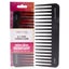 SalonChic Fluff Carbon Comb High Heat Resistant 6.25 by Unisex 1 Pc Comb Carousel 1
