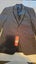 BRACKS CHARCOAL FULLY LINED BUSINESS JACKET BLACK SATIN TRIM- 40/114 RRP $169 Carousel 1