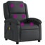 Massage Recliner Chair Black Real Leather Txbpaio Carousel 11