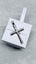 Modern 18ct White Gold Cross Pendant (7.4 grams) Carousel 1