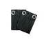 Pair Of Blockout Embossed Eyelet Wave Curtains Black Curtains & Drapes Carousel 1
