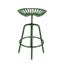Tractor Bar Stool - Green 50x48x70cm Carousel 1