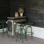 Tractor Bar Stool - Green 50x48x70cm Carousel 2