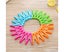 (24 Pack)Colorful Plastic Clothespins, Heavy Duty Laundry Clothes Pins Clips ... Carousel 2