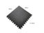 6 Pack EVA Foam Gym Interlocking Floor Puzzle Mats - Black Carousel 4