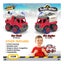 38pc Construct IT Buildables 2-in-1 Fire Rescue Truck Set w Case Kids 3+ Red Carousel 3