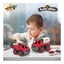 38pc Construct IT Buildables 2-in-1 Fire Rescue Truck Set w Case Kids 3+ Red Carousel 5