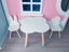 Mini Me Premium Wooden Kids Table and 2 Chairs Set-HANDMADE Carousel 13