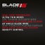 Winmau Blade 6 DUAL CORE Dart Board + BLADE 6 Grey Dartboard Surround + Darts Carousel 7