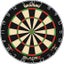 Winmau Blade 6 Dart Board + Black Printed Dartboard Surround + Darts Set Carousel 3