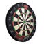 SHOT DARTS Bandit Duro Bristle Dart Board + Black Solid Wood Cabinet + Darts Carousel 6