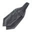 Mens Grey & Black Tetris Patterned Cravat Carousel 2