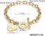 Stainless Steel Bracelet Love Heart Charm Bracelet For Women Teen Girls Romant Carousel 2