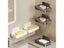 Bathroom Soap Dish No Drill Wall Mounted Soap Holder Aluminum Alloy Sponge Carousel 4
