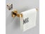 Golden Bathroom Hardware Set Accessories Whole Stainless Steel Paper Holder Carousel 6
