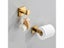 Golden Bathroom Hardware Set Accessories Whole Stainless Steel Paper Holder Carousel 7