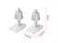 2pcs Toilet Seat Repair Screws Kit Hinge Bolts Fixing Fittings Carousel 6