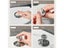 Plastic Heart Shaped Toilet Tank Button Universal Furniture Handle Carousel 3