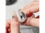Plastic Heart Shaped Toilet Tank Button Universal Furniture Handle Carousel 5