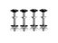 4 Pack Toilet Tank To Bowl Bolt Kits With Double Gaskets Carousel 2