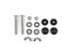 4 Pack Toilet Tank To Bowl Bolt Kits With Double Gaskets Carousel 5