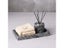 Bathroom Set Marble Soap Dispenser Toothbrush Holder Tray Cotton Swab/Tissue Carousel 5