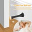 Black Rubber Bumper Flexible Base Spring Door Stop Stopper With Mounting Screw Carousel 5