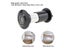 Alloy 200 Degree With Rotating Privacy Cover Door Viewer Peephole For Home Carousel 5