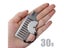 1/2PCS Portable Door Lock Punch-free Security Door Locker Safety Latches Metal Carousel 5