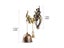 Animal Wind Chime Magnetic Doorbells For Living Room Garden Window Door Metal Carousel 5