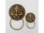 Antique Bronze Brass Kirin Door Knocker For Front Door Home Decoration Carousel 2