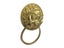 Antique Bronze Brass Kirin Door Knocker For Front Door Home Decoration Carousel 6