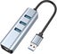 Usb 3.0 To Ethernet Adapter 3-port Usb 3.0 Hub With Rj45 10/100/1000 Gigabit E Carousel 1