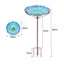 Brand New Bird Bath Feeder Outdoors sculptural Garden Metal Stake*Hot SALE Carousel 4