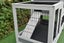 Brand New Rabbit Hutch Chicken Coop Guinea Pig Ferret Cage Outdoor With Wheels Carousel 3