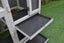 Brand New Rabbit Hutch Chicken Coop Guinea Pig Ferret Cage Outdoor With Wheels Carousel 5