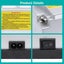 8mm Ultra Slim Electric Automatic Cigarette Rolling Machine Tobacco Injector Carousel 6