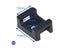 100 Pieces Black Cable Tie Bases 4mm (M4) Screw Cable Tie Mounts Cable Tie Carousel 3