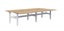 Summit II Fixed Height Back-to-Back 4 Pod Desk 2000x800 Carousel 4