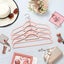Velvet Hangers Pack Of 30 Non-slip With Rose Gold Swivel Hooks 0.6cm Thick 45c Carousel 2
