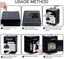 Electronic Piggy Banks Auto Scroll Paper Money Saving Box Atm Password Coin Ba Carousel 4
