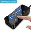 4-port Usb 3.0 Hub With 4 Usb 3.0 Data Portsblack Carousel 5
