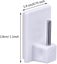Self-adhesive Curtain Hooks For Net Curtain Rods 20-pack White Rod Hooks Carousel 4
