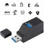 Usb 3.0 3-port Hub 2 Usb 2.0 + Usb 3.0 Data Hubblack Carousel 4