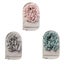3pcs Bath Scrubber Shower Mitts Dual Sides Comfortable Massage Skin Care Scubb Carousel 3