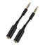 2pcs 3.5mm Stereo Audio Male To Female Extension Cables Earphone Extension Lin Carousel 2