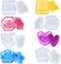 Resin Molds Box Resin Mold Silicone Mold Resin In Heart Hexagon Square Flower Carousel 1