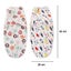 Set Of 2 Adjustable Baby Swaddle Blankets 3-6 Months Soft Organic Cotton Carousel 5